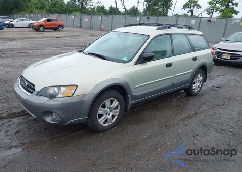 2005 Subaru Outback 2.5I z USA, uszkodzony, nr VIN 4S4BP61C657383873